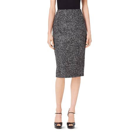 michael kors wool skirt|Women's Michael Kors Collection Skirts .